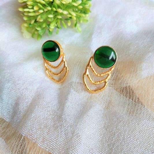 green earrings for girls