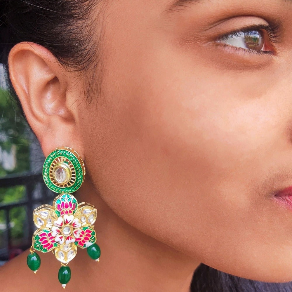 Multicolour earrings for girls