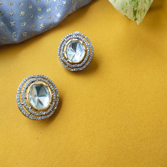 Stunning American diamond earrings