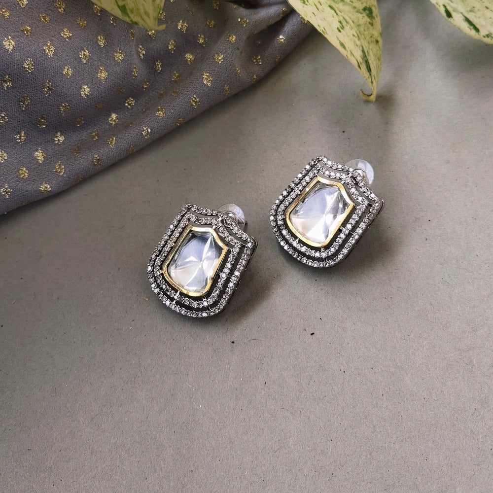 Stunning American diamond earrings