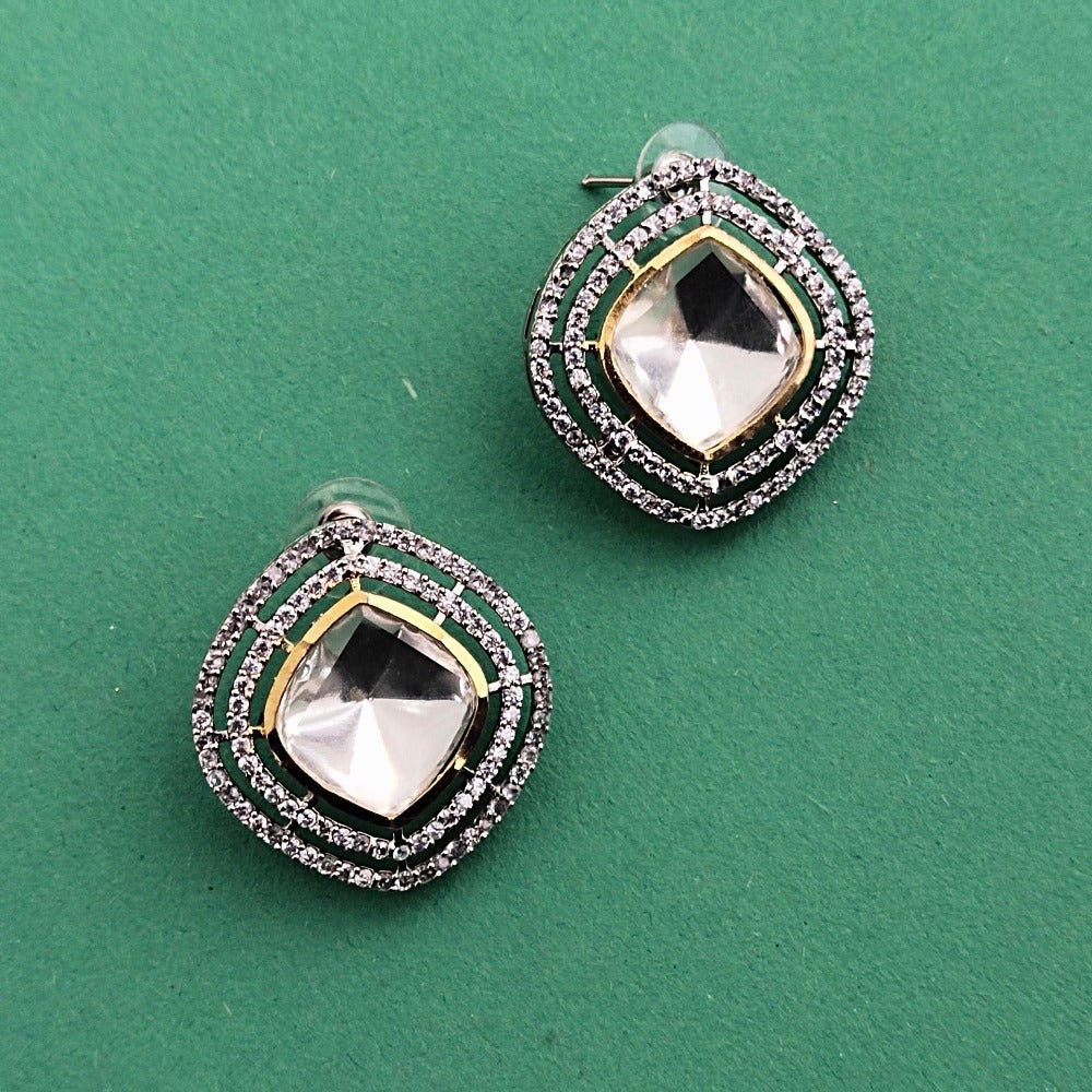 Stunning American diamond earrings