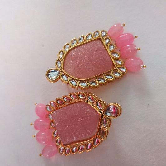 Pink earrings for girls