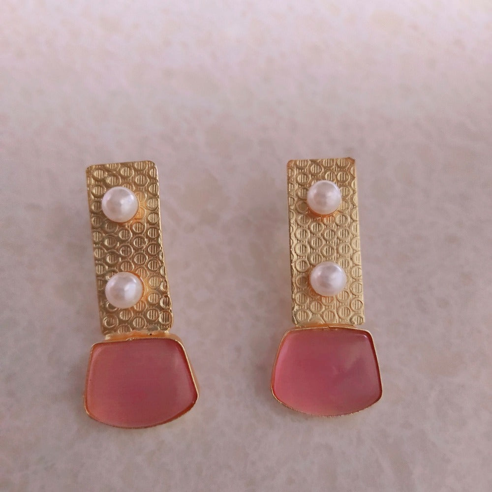 Pink earrings for girls