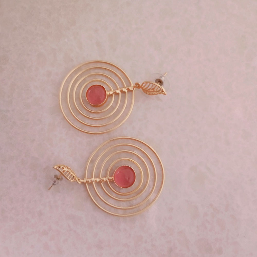 Pink earrings for girls