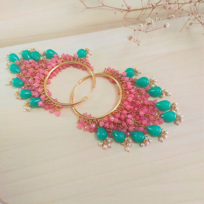 Pink earrings for girls