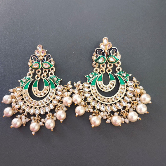 green earrings for girls